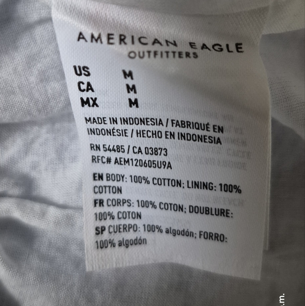 American Eagle Outfitters Asymmetrical Blue Skirt - Picture 7 of 9
